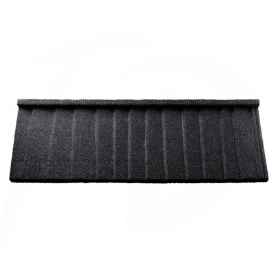 Thunder - pokrycie dachowe z kruszywem skalnym kolor czarny Onyx